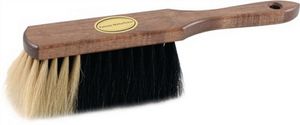 Sorex Handfeger Rosshaar Länge 290mm braun lackiert heller Bart - 31871