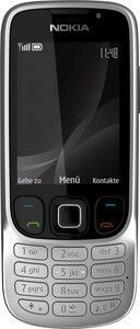 Nokia 6303i classic silber Handy (ohne Simlock) o. Vertrag v. Händler