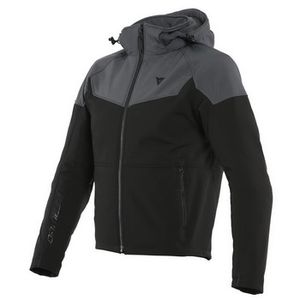 Dainese IGNITE pánska fleecová nepremokavá bunda šedá/čierna veľkosť 56