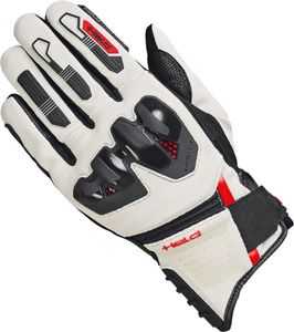 Held Sambia 2 Motorrad Handschuhe, black/sand/red/white, 8