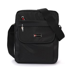 Taška Street Polyesterová taška Dámská pánská taška přes rameno černá 22x9x27 OTJ253S