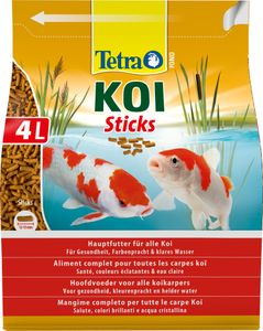 Krmivo pre jazierkové ryby Tetra Pond Koi Sticks 4 l