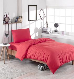 L'Essentiel Linge de Maison, Paint- ELR0845, rot, Bettdecken, 65% Baumwolle / 35% Polyester