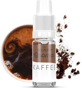 Belissia Lebensmittelaroma Kaffee- 10ml Hochdosiertes Aroma - Kalorienfrei, Vegan - Für Speisen, Getränke, Shake, Quark, Nebelmaschine, Diffuser uvm.