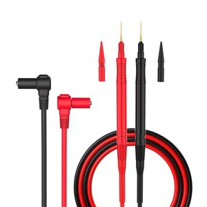 MMOBIEL Universal-Digital-Multimeter Probe-Messleitungen Pin Nadelspitze Multi-Meter Prüfvorrichtung Bleisonde Draht Pen Kabel 75 cm