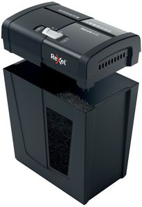Rexel Secure X10 Aktenvernichter mit Partikelschnitt P-4, 4 x 40 mm, bis 10 Blatt, schwarz