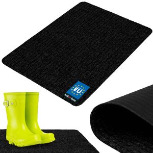 KOTARBAU® Anti-Rutsch Matador Fußmatte Schmutzfangmatte Sauberlaufmatte Strapazierfähig Anthrazit 50x70 cm