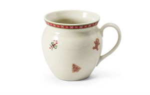 Kubek, świąteczna porcelana, piernik, 0,30 l, Leander