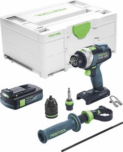 Festool TPC 18/4 I-Basic Akku Schlagbohrschrauber 18 V 75 Nm Brushless + 1x Akku 3,0 Ah + Systainer - ohne Ladegerät