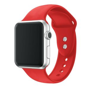 Apple Watch Silikon Sport Ersatz Armband - Rot, 38/40/41mm  S/M