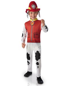 Marshall aus PAW Patrol - Kostüm für Kinder rot-weiß