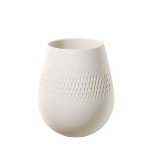 Vase Carré klein 12,5x12,5x14cm MANUFACTURE COLLIER BLANC Villeroy &