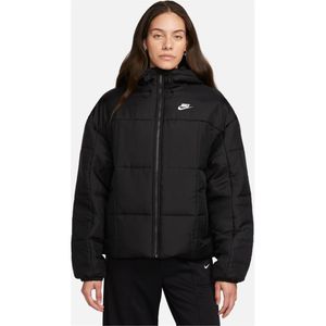 Nike W Nsw Esstl Thrmr Clsc Puffer Black/White M