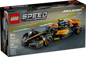 LEGO Speed Champions McLaren Formel 1 Rennwagen 2023, Spielzeug für Kinder ab 9 Jahren, Jungen und Mädchen, die gerne selbstständig spielen, baubares Fahrzeugmodell, Kinderzimmer-Dekoration 76919