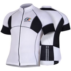 Trikot Radtrikot Fahrradtrikot Fahrrad Radler-Trikot Shirt Jersey Schwarz/Weiß, Größe:XS