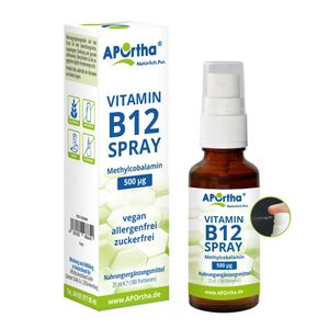 Vitamin B12 veganes Spray 500 µg Methylcobalamin - 25 ml