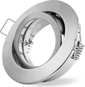 Einbaustrahler Eisen gebürstet schwenkbar 68mm max. 50W Bajonettverschluss Einbaustrahler Eisen gebürstet schwenkbar 68mm max. 50W Bajonettverschluss