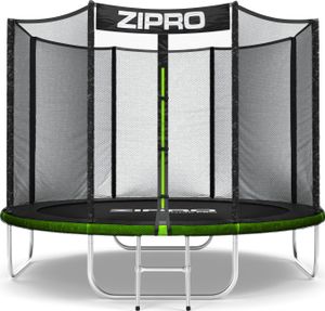 ZIPRO Jump Pro Out 8FT 252cm Trampolin Gartentrampolin Kindertrampolin mit Außennetz und Leiter
