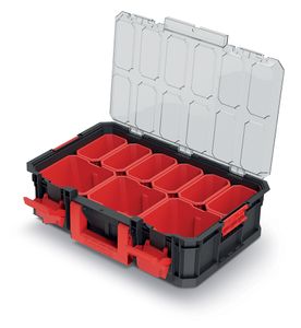 Kistenberg Werkzeugkasten Werkzeugkoffer Kleinteilemagazin Organizer mit Fächern Lagerbox 517x331x134 mm