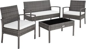 Rattan Sitzgruppe Sparta für 4 Personen Rattan Sitzgruppe Sparta für 4 Personen
