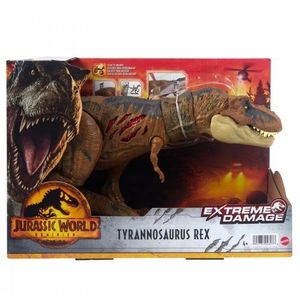 Mattel - Jurassic World Dominion Extreme Damage Tyrannosaurus Rex - Mattel - (Hračky / Akční figurky)