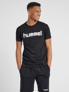 Hummel HMLGO Baumwolle LOGO T-SHIRT S/S - BLACK - M
