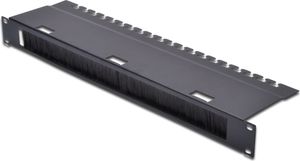 Panel kablowy DIGITUS z listwą szczotkową do szaf 483 mm (19"), 1U