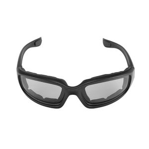 Motorradbrille Outdoor Sports Anti-UV Windproof Dustproof Eyeglasses Brille Schwarz