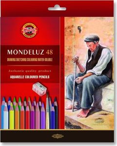 KOH-I-NOOR Mondeluz 3713/48 Sada akvarelových tužek 48 ks
