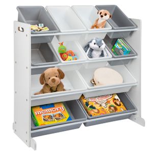 ONVAYA® Spielzeug Organizer Noah | Spielzeugregal | Kinderregal mit Boxen | praktische Spielzeugaufbewahrung