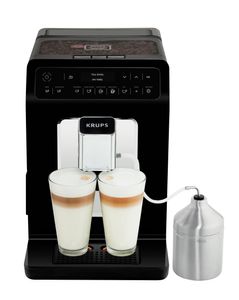 Krups Kaffeevollautomat EA8918 Evidence One-Touch-Cappuccino, schwarz