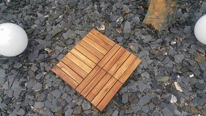 11x Terrassenfliesen Bodenfliesen Balkonfliesen Akazienholz Akazien-Holzfliesen 30 x 30 cm, 1m², leicht verlegbar 11x Terrassenfliesen Bodenfliesen Balkonfliesen Akazienholz Akazien-Holzfliesen 30 x 30 cm, 1m², leicht verlegbar