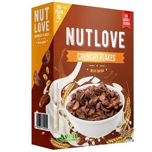 Allnutrition Nutlove Crunchy Flakes | Choco | 300g | Vege | Frühstück