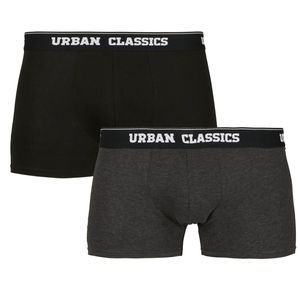 Urban Classics - Boxerky 2er Pack schwarz - 4XL