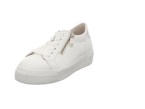 Gabor Shoes Sneaker Low - Weiß Glattleder Größe: 39 Normal