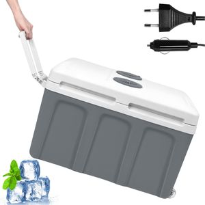 48 litrů chladicí box do auta 12V 230V kompresorová chladnička s rukojetí a funkcí chlazení a udržování tepla chladicí boxy včetně autozásuvky/standardní zástrčky, s kolečky CEEDIR 48 litrů chladicí box do auta 12V 230V kompresorová chladnička s rukojetí a funkcí chlazení a udržování tepla chladicí boxy včetně autozásuvky/standardní zástrčky, s kolečky CEEDIR