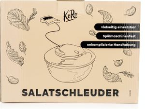 KoRo | Salatschleuder aus Edelstahl
