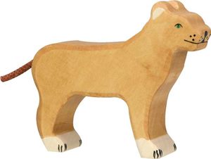 Holztiger 80140 Löwin, ocker