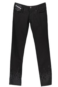 DIESEL Jeans Damen Textil Schwarz SF19299 - Größe: 26 L30