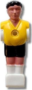 Kickerfiguren, Profi-Soccer Deluxe, für Kicker mit 16 mm Stangen, Farbe:gelb