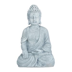 relaxdays Buddha Figur sitzend 40 cm