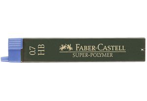 FABER-CASTELL Ołówki mechaniczne Super Polymer 9067 S HB 12 sztuk 0,7 mm