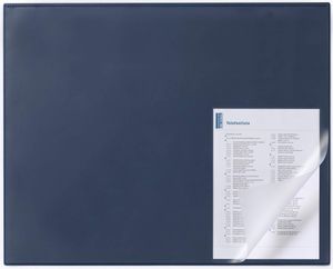 DURABLE Schreibtischunterlage Kunststoff dunkelblau