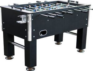 L.A. Sports Kicker Table 5“ Profi Kickertisch schwarz verchromte Spielstangen