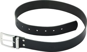 FHB kožený pásek 85002 BURKHARD barva černá pásek 40mm kalhotový pásek kožený pásek 105cm