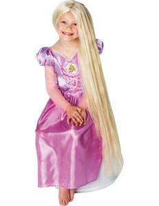 Rapunzel Disney Kinderperücke extrem lang blond