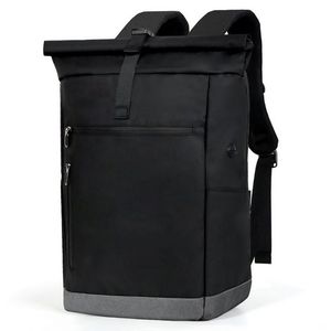 Mofut Rucksack, RollTop Rucksack, Rucksack Damen und Herren weit öffenbar, Rolltop Rucksack Wasserdicht, Backpack Daypack für Schule, Fahrradfahren, Freizeit und Reise, Große Kapazität