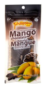 Philippine Brand- getrocknete kandierte Mango mit Schokolade überzogen 65g