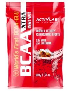 BCAA X-tra Instant Cola, 800g - Okamžitý kolagén pre efektívnu obnovu s prídavkom BCAA 4:1:1 pre silu a vytrvalosť pri tréningu. Ideálny pre regeneráciu a budovanie svalov.