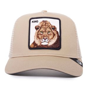 Goorin Bros. Trucker Cap Baseball Mütze Mesh Hat Animal Patch Tier Motiv, Grösse:one-size, Farbe:The Lion King - Khaki